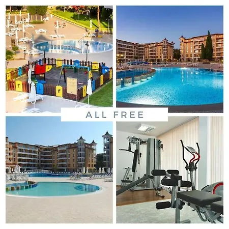 Lägenhet Lilou - 3 Pools, Spa, Gym, Playgrounds *