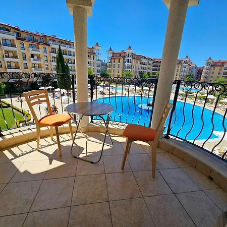 Apartament Lilou - 3 Pools, Spa, Gym, Playgrounds Słoneczny Brzeg