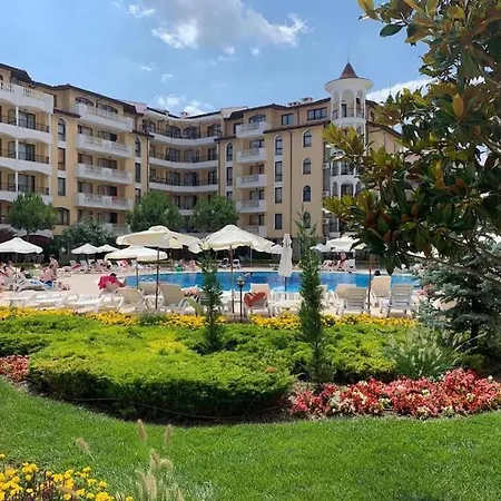 Apartament Lilou - 3 Pools, Spa, Gym, Playgrounds Słoneczny Brzeg